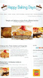 Mobile Screenshot of happybakingdays.com